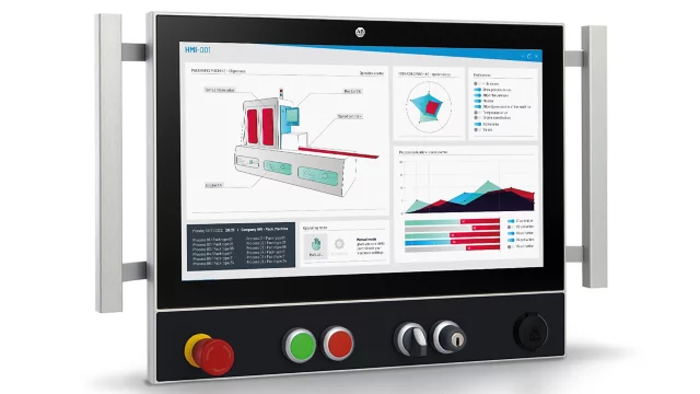 6300MA On-Machine Industrial Monitors